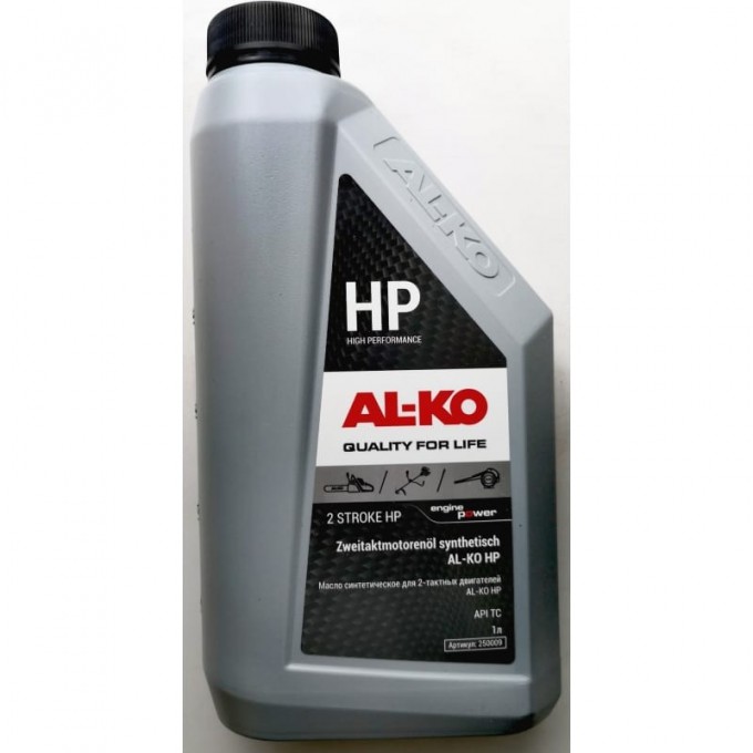 Масло AL-KO синтетическое HP для 2-тактных двигателей, 1 л AK250009