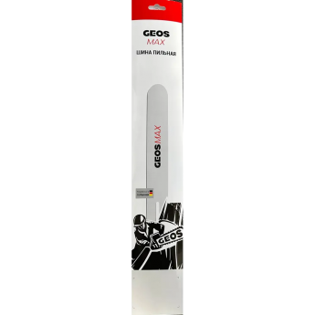 Шина пильная GEOS Max (16", 3/8" Low, 1.3мм, 55 хвостовиков, SN, A074)
